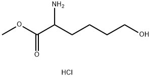 6-Hydroxy-DL-norleucine methyl ester hydrochloride 구조식 이미지