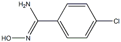 4-CHLOROBENZAMIDE OXIME Structure