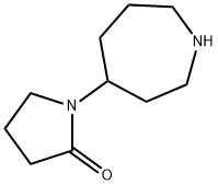 1-azepan-4-ylpyrrolidin-2-one Structure