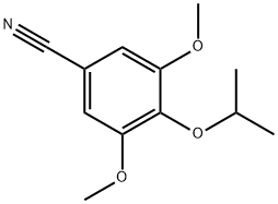 4-isopropoxy-3,5-dimethoxybenzonitrile 구조식 이미지