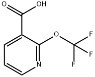 2-(trifluoromethoxy)nicotinic acid Structure