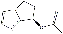 (R)-6,7-Dihydro-5H-pyrrolo[1,2-a]imidazol-7-ol Acetate Structure