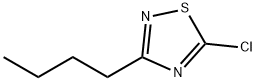 3-butyl-5-chloro-1,2,4-thiadiazole Structure