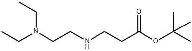 tert-butyl 3-{[2-(diethylamino)ethyl]amino}propanoate Structure
