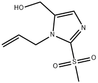 [2-methanesulfonyl-1-(prop-2-en-1-yl)-1H-imidazol-5-yl]methanol 구조식 이미지