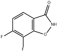 6,7-difluorobenzo[d]isoxazol-3(2H)-one 구조식 이미지
