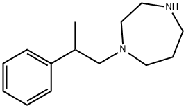 1-(2-phenylpropyl)-1,4-diazepane 구조식 이미지