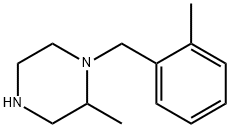2-methyl-1-[(2-methylphenyl)methyl]piperazine 구조식 이미지
