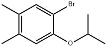 1-Bromo-4,5-dimethyl-2-(propan-2-yloxy)benzene 구조식 이미지