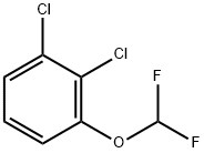1,2-dichloro-3-(difluoromethoxy)benzene 구조식 이미지