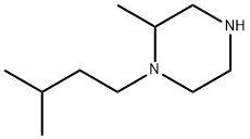 2-methyl-1-(3-methylbutyl)piperazine Structure
