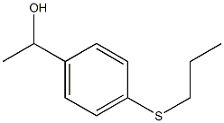 1-(4-propylsulfanylphenyl)ethanol Structure