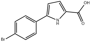 5-(4-Bromo-phenyl)-1H-pyrrole-2-carboxylic acid Structure