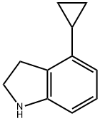 4-CYCLOPROPYLINDOLINE Structure