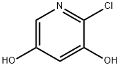 2-CHLOROPYRIDINE-3,5-DIOL Structure