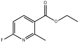 Ethyl 6-fluoro-2-methylnicotinate Structure