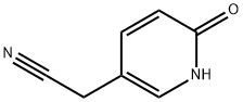 2-(6-OXO-1,6-DIHYDROPYRIDIN-3-YL)ACETONITRILE 구조식 이미지