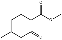 methyl 4-methyl-2-oxocyclohexanecarboxylate Structure