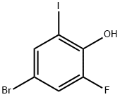 4-Bromo-2-fluoro-6-iodo-phenol 구조식 이미지