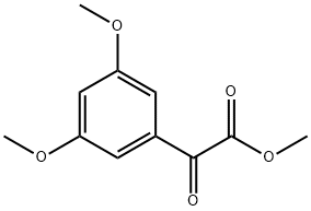 Methyl 3,5-dimethoxybenzoylformate Structure