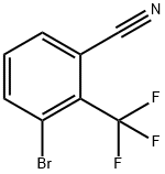 3-Bromo-2-(trifluoromethyl)benzonitrile Structure