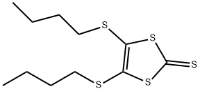 4,5-bis(butylthio)-1,3-dithiole-2-thione Structure