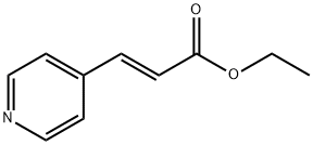 (E)-Ethyl 3-(pyridin-4-yl)acrylate Structure