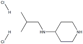 N-Isobutylpiperidine-4-amine dihydrochloride 구조식 이미지