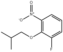 1-Fluoro-2-isobutoxy-3-nitrobenzene Structure