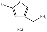 (5-bromothiophen-3-yl)methanamine hydrochloride Structure