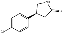 (S)-4-(4-CHLOROPHENYL)PYRROLIDIN-2-ONE Structure