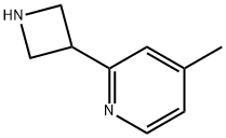 2-(AZETIDIN-3-YL)-4-METHYLPYRIDINE Structure