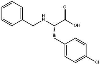 4-chloro-N-(phenylmethyl)- DL-Phenylalanine Structure