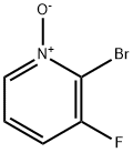 2-BROMO-3-FLUOROPYRIDINE 1-OXIDE 구조식 이미지