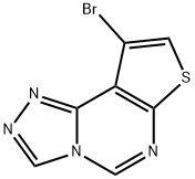 9-BROMOTHIENO[3,2-E][1,2,4]TRIAZOLO[4,3-C]PYRIMIDINE Structure