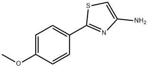 2-(4-methoxyphenyl)-1,3-thiazol-4-amine 구조식 이미지