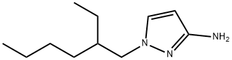 1-(2-ethylhexyl)-1H-pyrazol-3-amine Structure