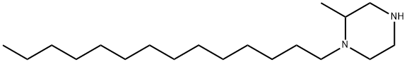 2-methyl-1-tetradecylpiperazine 구조식 이미지