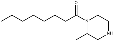 1-(2-methylpiperazin-1-yl)octan-1-one 구조식 이미지