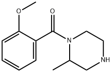 1-(2-methoxybenzoyl)-2-methylpiperazine Structure