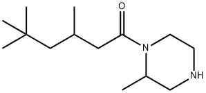3,5,5-trimethyl-1-(2-methylpiperazin-1-yl)hexan-1-one Structure