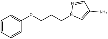 1-(3-phenoxypropyl)-1H-pyrazol-4-amine 구조식 이미지
