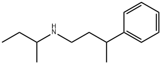 (butan-2-yl)(3-phenylbutyl)amine Structure