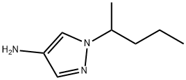 1-(pentan-2-yl)-1H-pyrazol-4-amine Structure