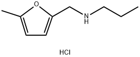 [(5-methylfuran-2-yl)methyl](propyl)amine hydrochloride Structure