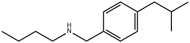 butyl({[4-(2-methylpropyl)phenyl]methyl})amine 구조식 이미지