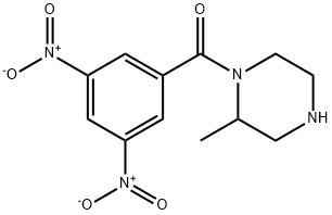 1-(3,5-dinitrobenzoyl)-2-methylpiperazine Structure