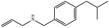 {[4-(2-methylpropyl)phenyl]methyl}(prop-2-en-1-yl)amine Structure