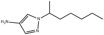 1-(heptan-2-yl)-1H-pyrazol-4-amine Structure