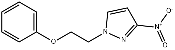 3-nitro-1-(2-phenoxyethyl)-1H-pyrazole 구조식 이미지